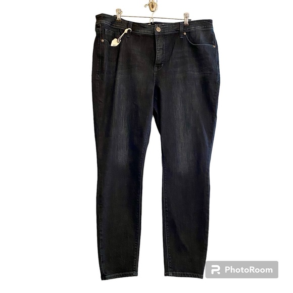 Seven7 Denim - NWT Seven 7 Limited Edition Lane Bryant Dark Wash Skinny Jeans Size 18